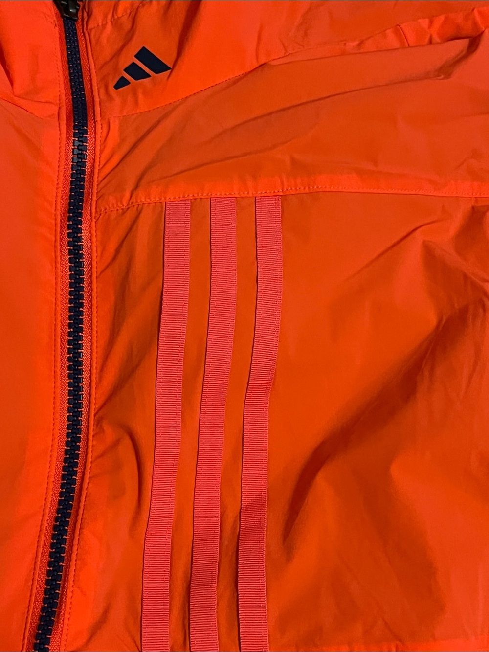 adidas ULTIMATE 365 Men's Golf WIND.RDY Vest Bright Orange Hooded Size:XL - Picture 10 of 13